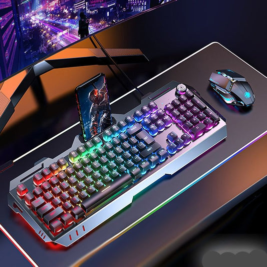 Clavier et souris de jeu sans fil 3 en 1