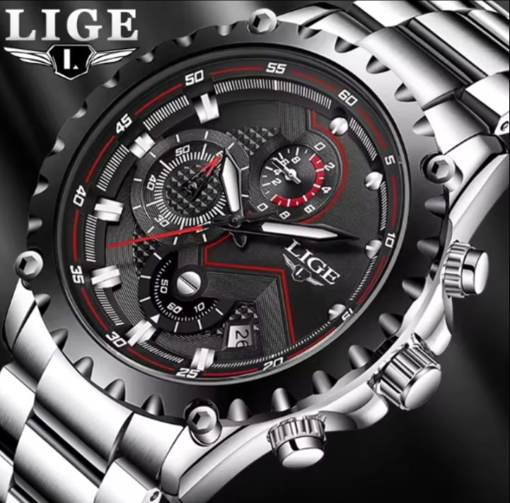 LIGE-Montre pour homme.