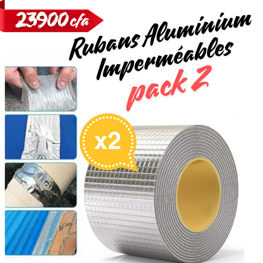 Pack de 2 Rubans Aluminium Imperméables.