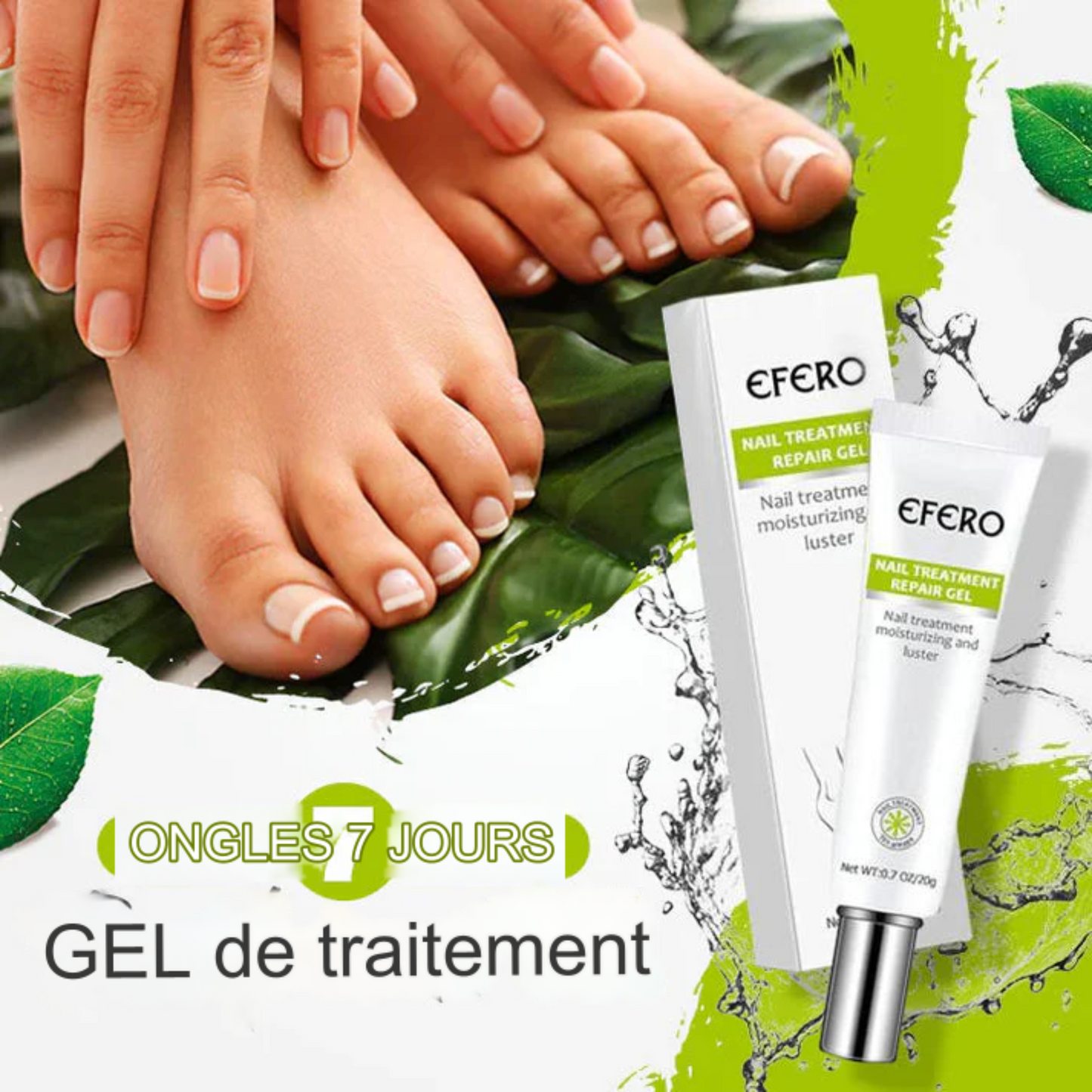 EFERO - Gel anti-fongique des ongles.