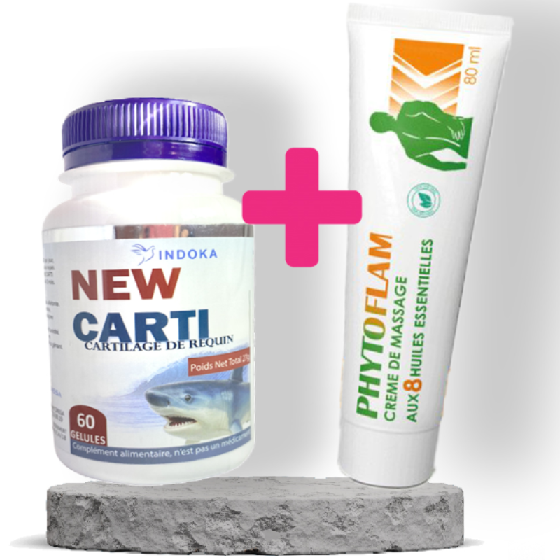 INDOKA NEW CARTI et PHYTOFLAM Pour Les Douleurs Musculaires.