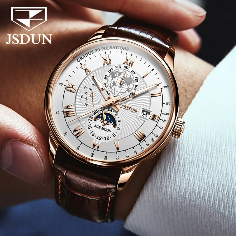 JSDUN 8909-Montre pour homme.