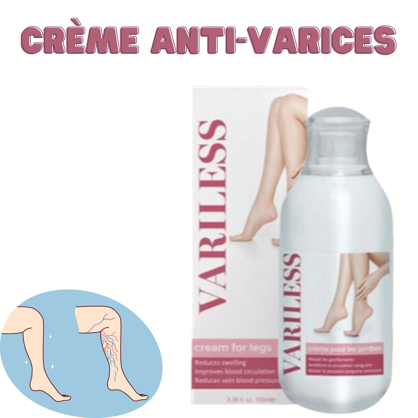 Variless - crème pour varices.