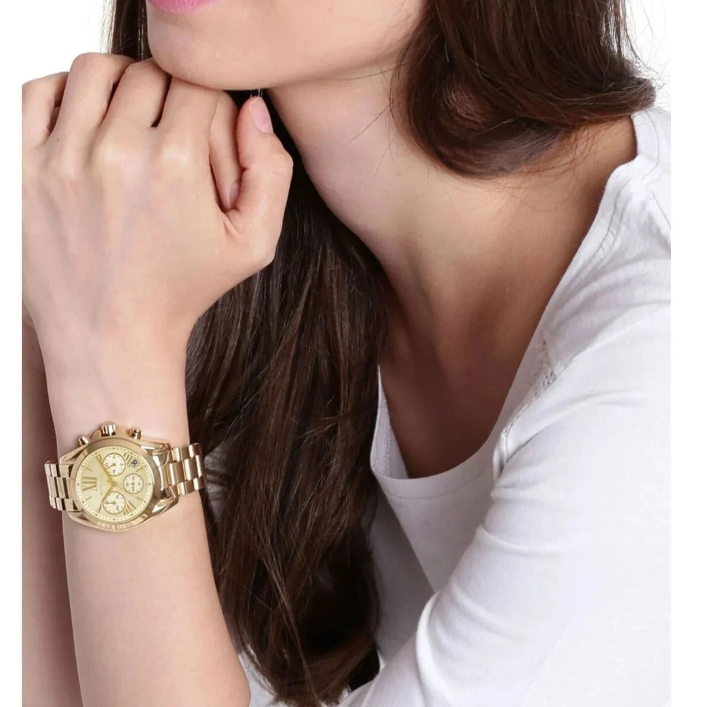 Montre chronographe pour femmes.