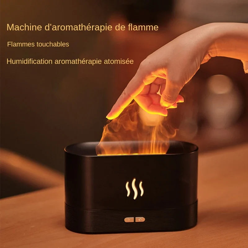 Humidificateur d'air effet flamme