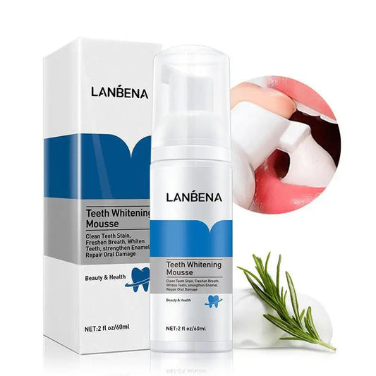 LANBENA-Mousse Nettoyante Et Blanchissante Pour Les Dents.