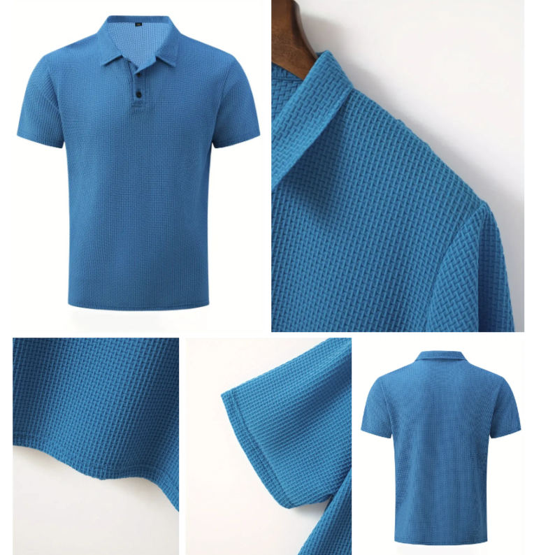 Chemise POLO Col Boutonné pour homme.