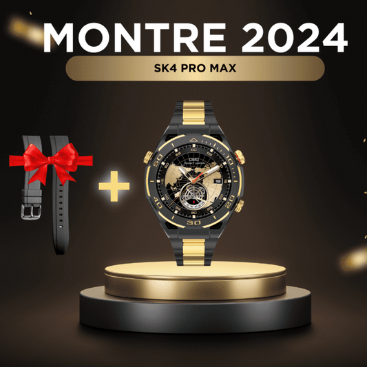 Montre SK4 PRO MAX + Bracelet en silicone offert.